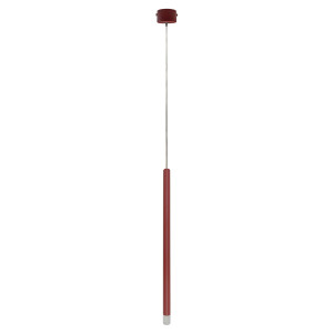 Lampa wisząca Lungo 1 czerwona 1xG9