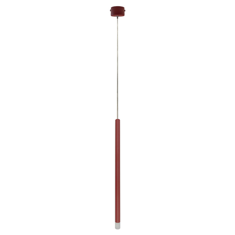 Lampa wisząca Lungo 1 czerwona 1xG9 - 7385