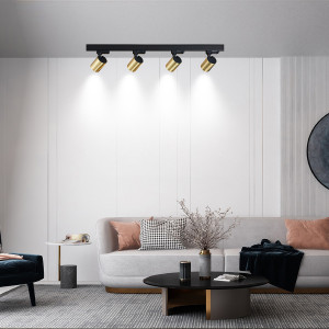 Reflektor Snow złoty 1F 1xGU10