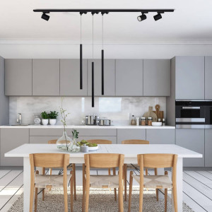 Reflektor Snow 3F czarny 1xGU10