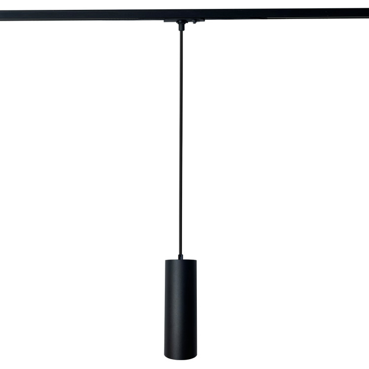 Lampa wisząca do szynoprzewodu Snow 3F czarna 1xGU10 - 7456