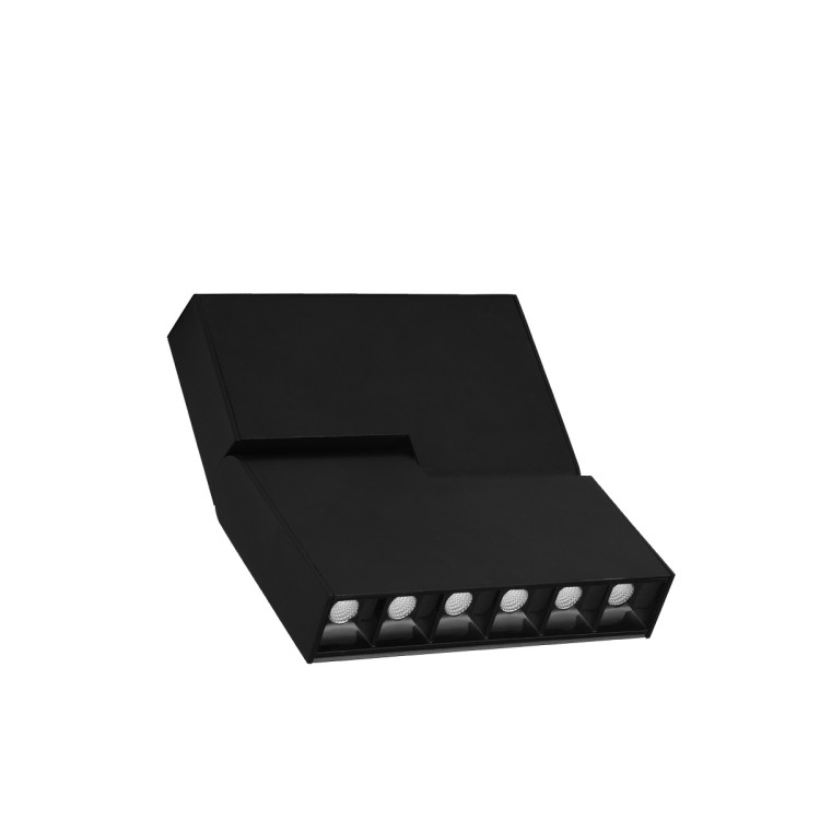 Reflektor do szynoprzewodów Magnetic Lunar czarny LED 3000K - 7467