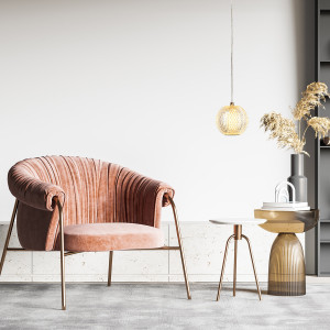 Diamond 1 wisząca złota