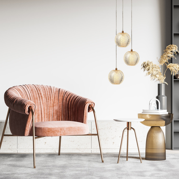 Diamond 3 wisząca złota - 7533