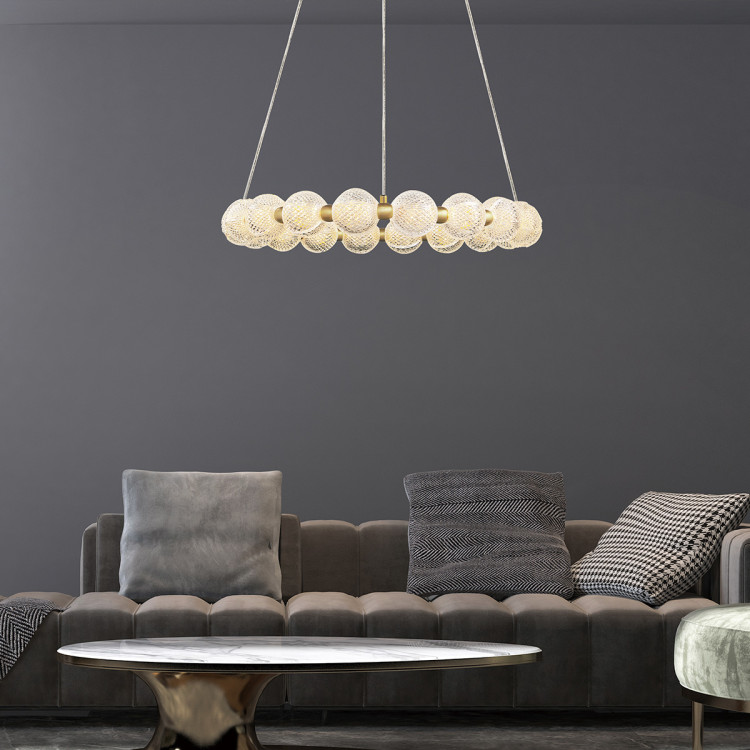 Diamond 18 wisząca złota - 7551