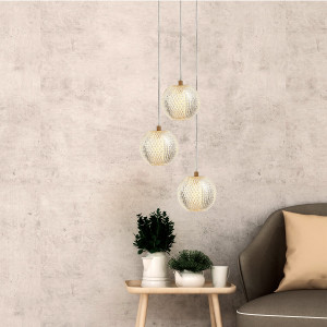 Diamond 3 wisząca złota