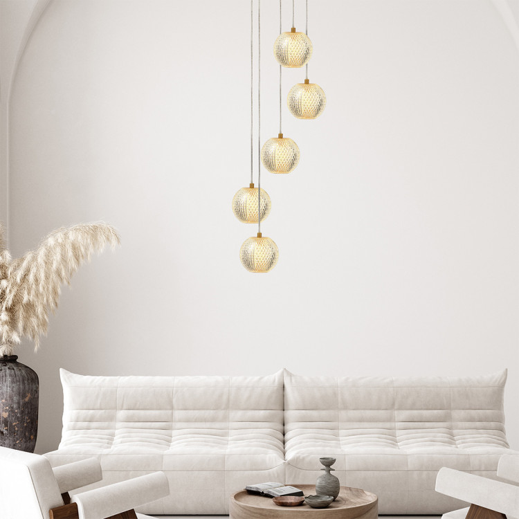 Diamond 5 wisząca złota - 7565