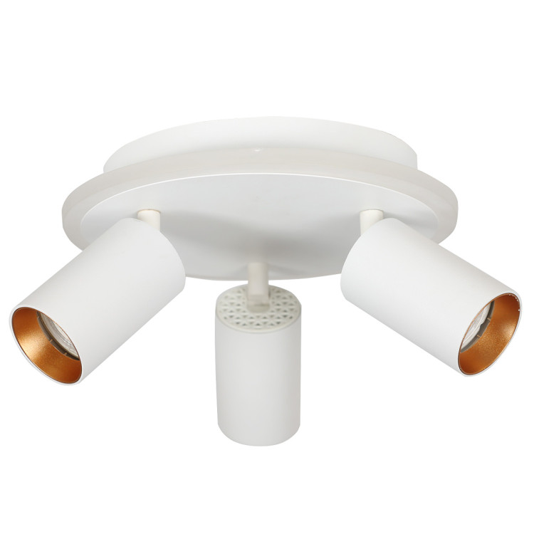 Plafon Parma 3 okrągły biały 3xGU10 LED CCT - 7579