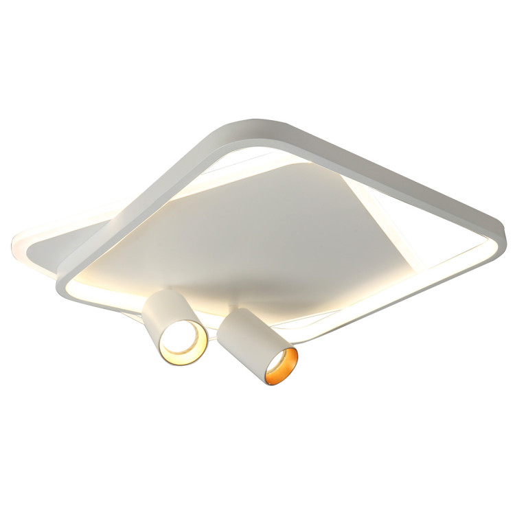 Plafon Parma 2 kwadratowy biały 2xGU10 LED CCT - 7622
