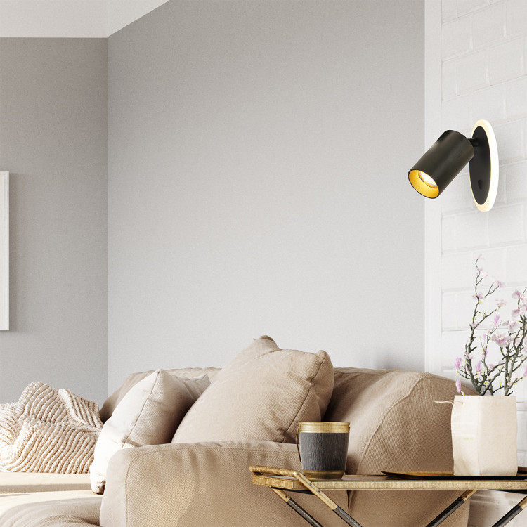 Spot Parma 1 czarny 1xGU10 LED CCT - 7656