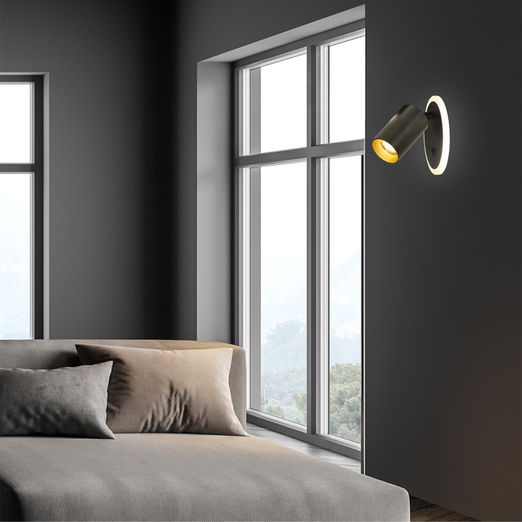 Spot Parma 1 czarny 1xGU10 LED CCT - 7657