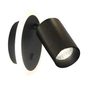 Spot Parma 1 czarny 1xGU10 LED CCT