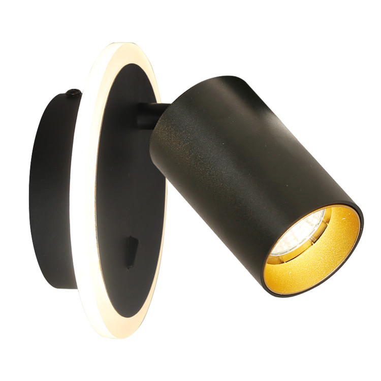 Spot Parma 1 czarny 1xGU10 LED CCT - 7661