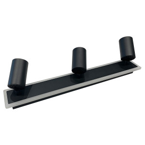 Spot Parma 3 czarny 3xGU10 LED CCT
