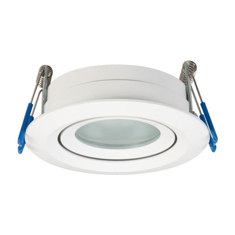 Ruchome oczko podtynkowe Lagos białe IP65 1xGU10 - 7722