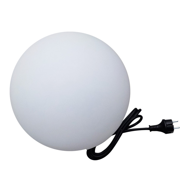 Lampa ogrodowa Gaja 40 cm biała 1xE27 - 7764