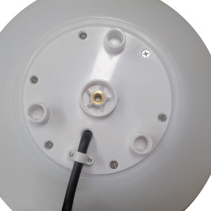 Lampa ogrodowa Gaja 40 cm biała 1xE27