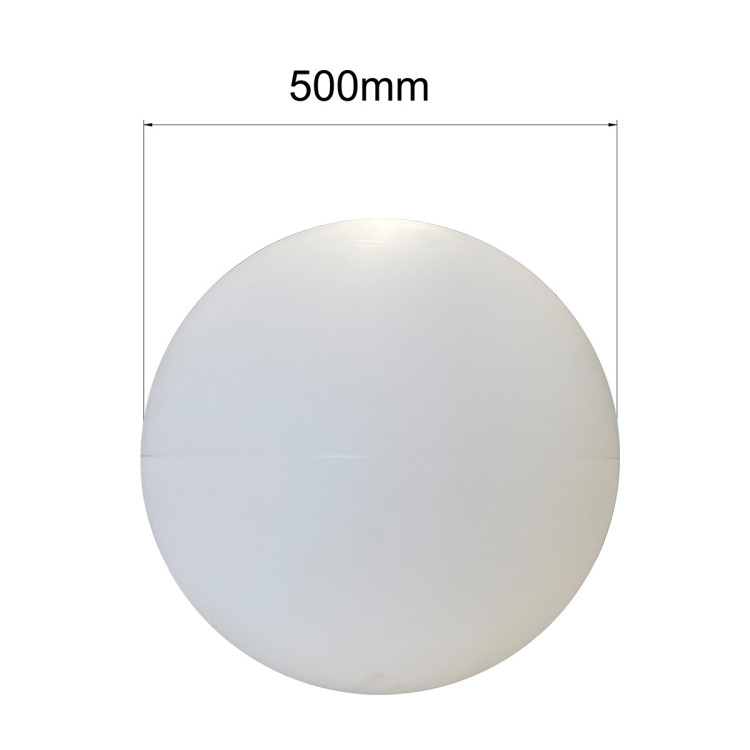 Lampa ogrodowa Gaja 50 cm biała 1xE27 - 7771