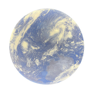 Plafon Tierra planeta LED 4000K