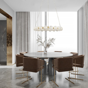 Diamond 18 wisząca złota