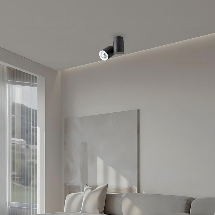 Zestaw reflektorów Boston czarno - biały 1xGU10 - 8075