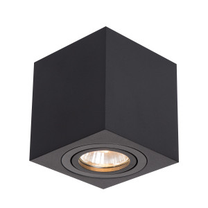 Oprawa natynkowa Lyon czarna 1xGU10