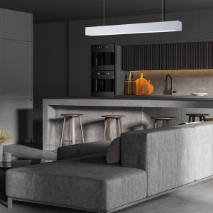 Ibros wiszący biały średni 18W 4000K IP20 Ibros wiszący biały średni 18W 4000K IP20