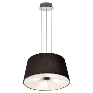 Lampa wisząca Bali czarna 4xE27