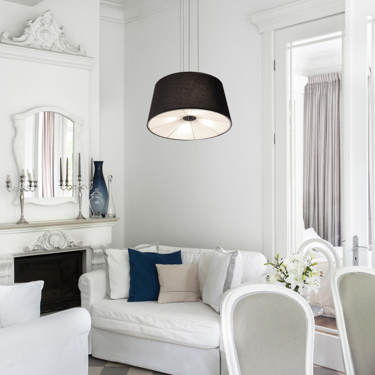 Lampa wisząca Bali czarna 4xE27 - 8258