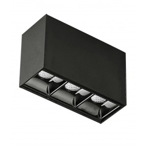 Reflektor do szynoprzewodów Magnetic Star czarny LED 4000K