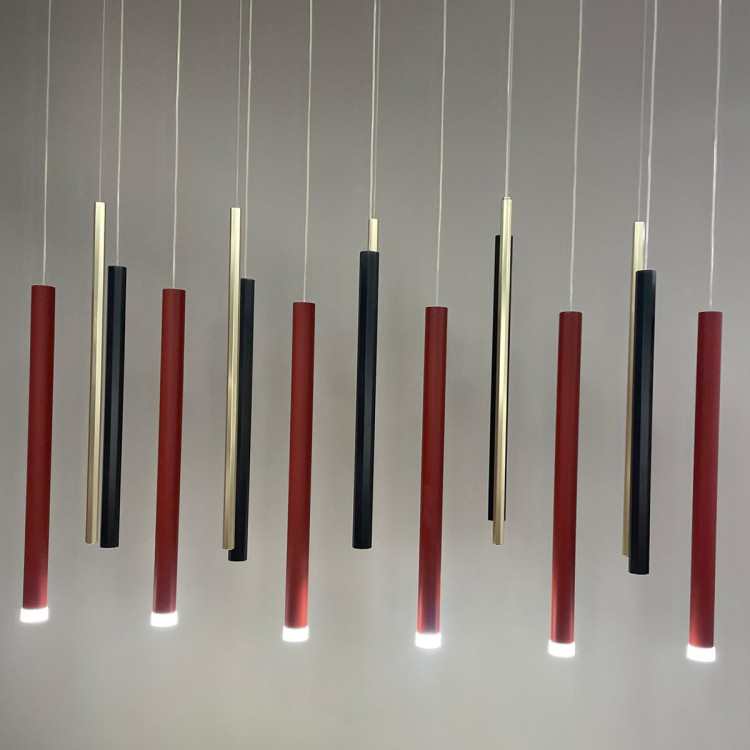Lampa wisząca Lungo 1 złota 1xG9 - 8327
