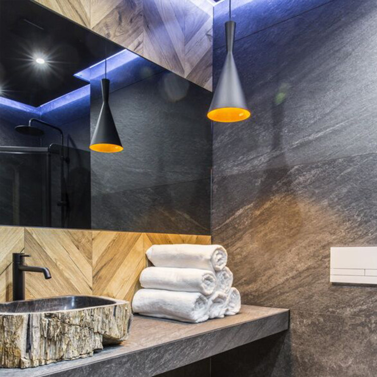 Lampa wisząca Garda czarna 1xE27 - 8371