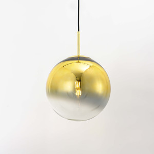 Lampa wisząca Palla złota 1xE14