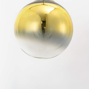 Lampa wisząca Palla złota 1xE14