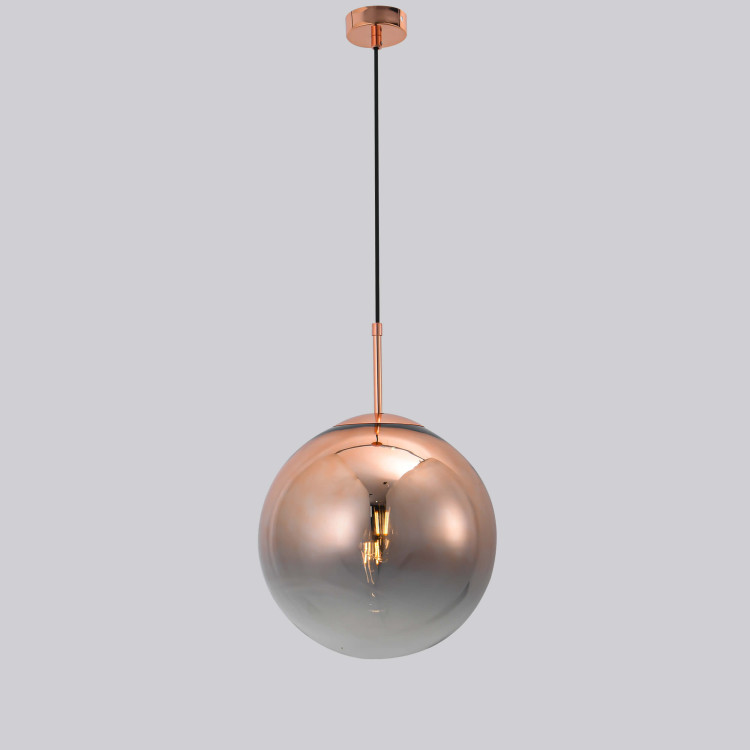 Lampa wisząca Palla miedziana 1xE14 - 8417