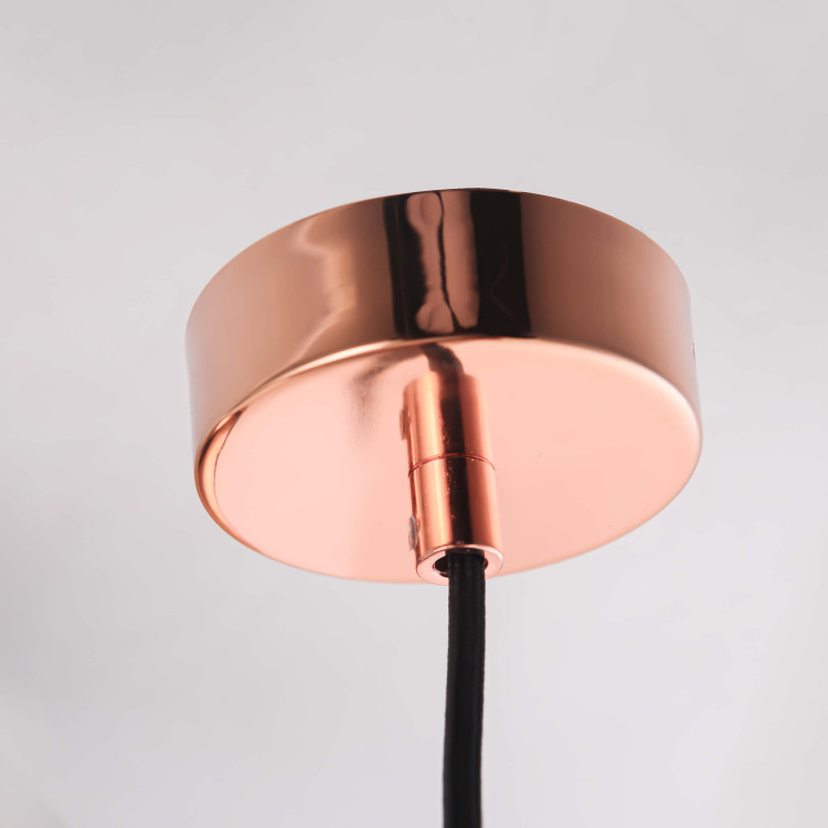 Lampa wisząca Palla miedziana 1xE14 - 8425