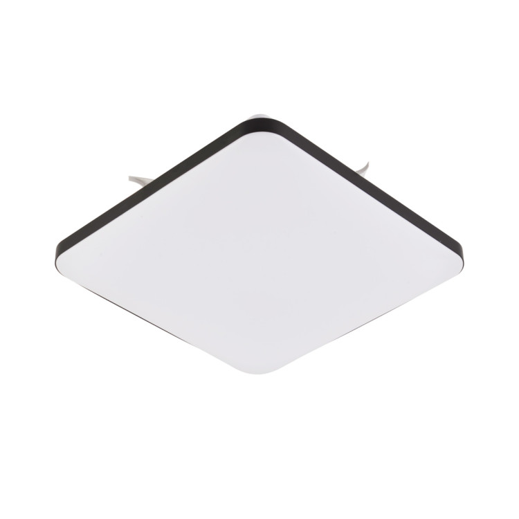 Plafon kwadratowy Babilon 33 cm czarny LED 4000K - 8512