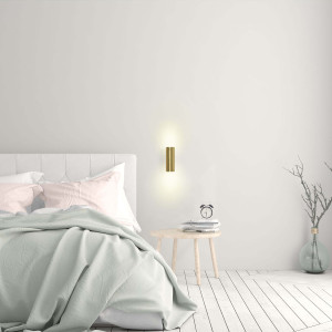 Kinkiet Torre złoty 2xGU10