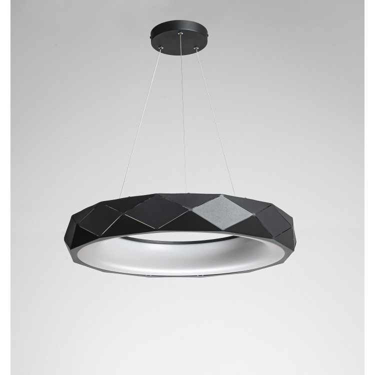 Lampa wisząca Reus czarna LED 4000K - 8628