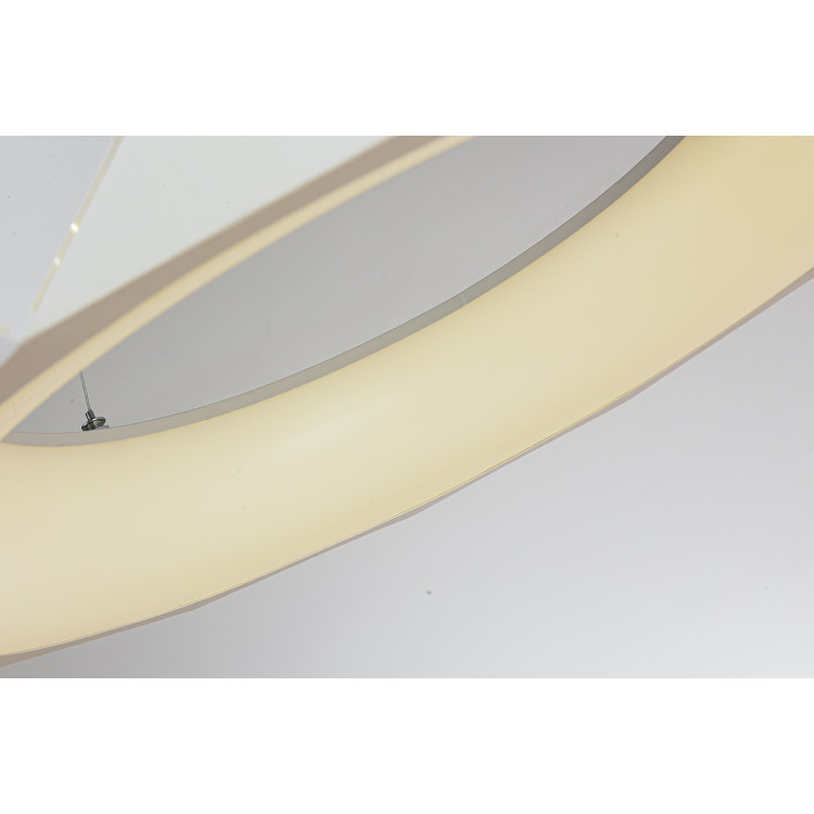 Lampa wisząca Reus biała LED 4000K - 8643
