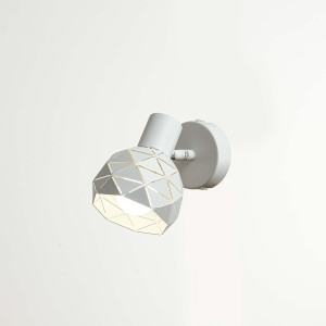 Reflektor Reus biały 1xE14