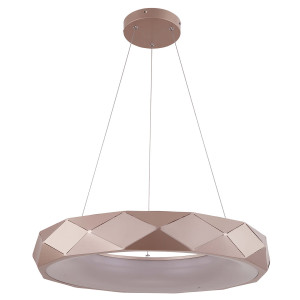 Lampa wisząca Reus różowe złoto LED 4000K