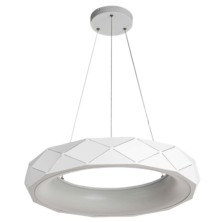 Lampa wisząca Reus biała LED 4000K - 8668