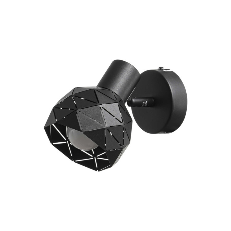 Reflektor Reus czarny 1xE14 - 8675