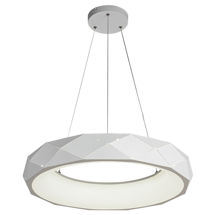 Lampa wisząca Reus biała LED 4000K - 8681