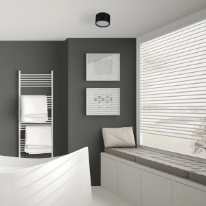 Oprawa natynkowa Kendal czarna LED 3000K