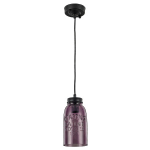 Lampa wisząca Vasto fioletowa LP-42086/1P fiolet