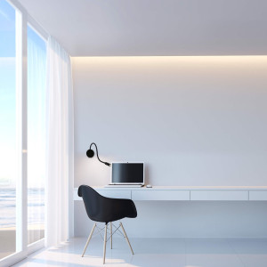 Kinkiet na elastycznym wysięgniku Senise biały LED 3000K