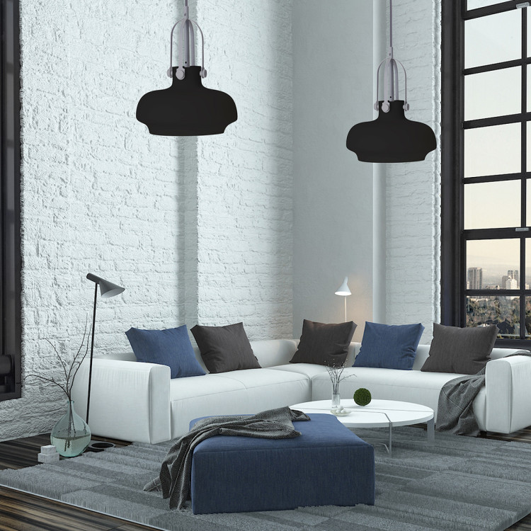 Lampa wisząca Piano czarna 1xE27 - 8906