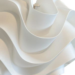 Ozdobny plafon Sada srebrny 3xE14 plus LED